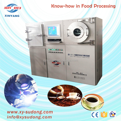 stainless steel instant machine coffee freeze dryer / commercial freeze dried coffee equipment