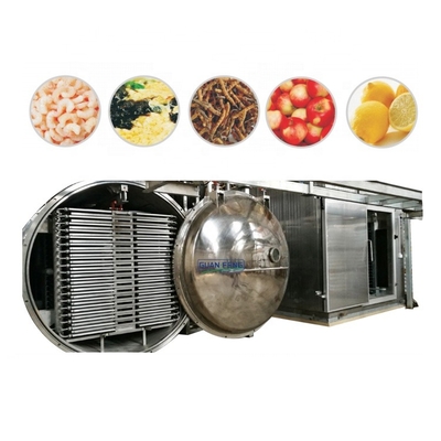 Fruits And Vegetables Freeze Dried Lychee Snack Machine Industrial Vacuum Freeze Dryer