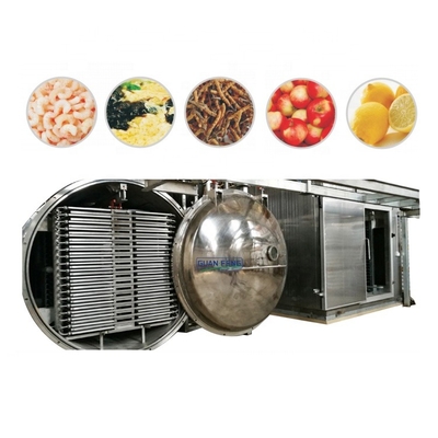 Fruit And Vegetable Sea Cucumber Vacuum Freeze Dryer Food Processing Machinery Tomato Freeze Drying Manufacturing Equipment