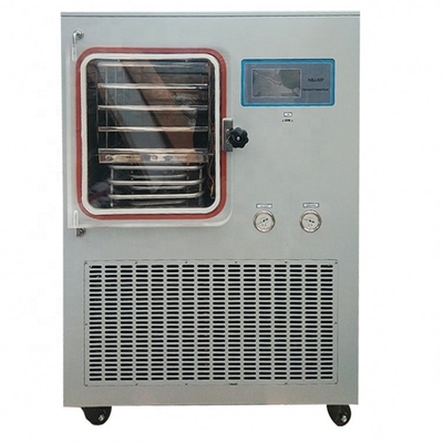 Medicine Processing Coffee Strawberries Herb Vacuum Dried Equipment Mini Top Press Freeze Drying Machine For Sale