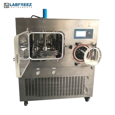 Medicine Processing Pilot Freeze Dryer Lyophilizer, automatic freeze drying machine for vaccine, vials, factory price