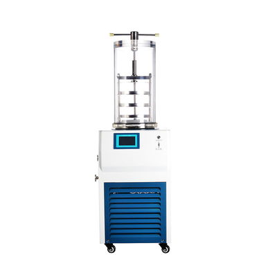 Medicine Processing Small Household Used Strawberry Fruits And Vegetables , Pet Food Meat Chicken Breast Okra Vacuum Freeze Dryer